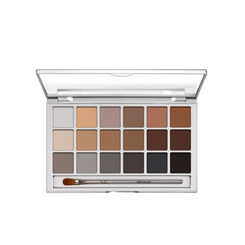 Kryolan 18 Eye Palette - V3 Natural