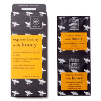 APIVITA Express Beauty with Honey Mask - Double sachet