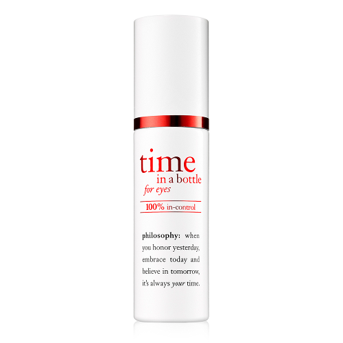 philosophy time in a bottle 100% in-control resist renew repair eye serum