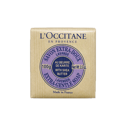 L'Occitane Extra Gentle Lavender Soap with Shea - 100g