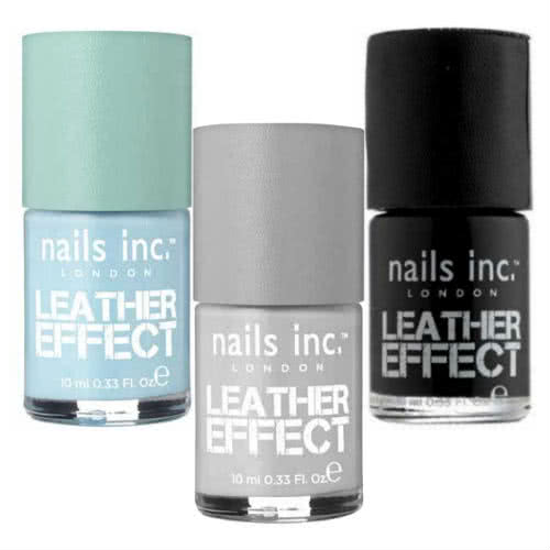 nails inc. Leather Effect Nail Polish Collection
