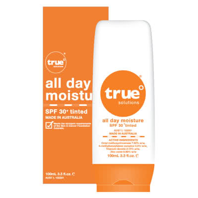 True Solutions All Day Moisture SPF30+ Tinted 100ml