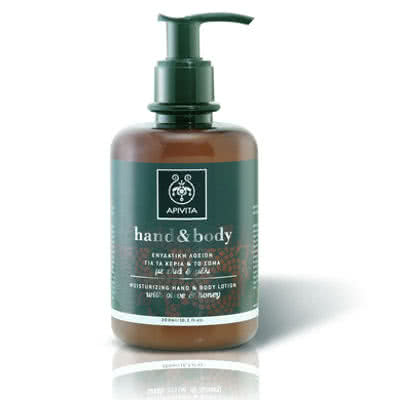 APIVITA Moisturizing Hand & Body Lotion With Olive & Honey