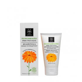 APIVITA Eco-Bio Baby & Kids Barrier Cream with Calendula & Zinc Oxide