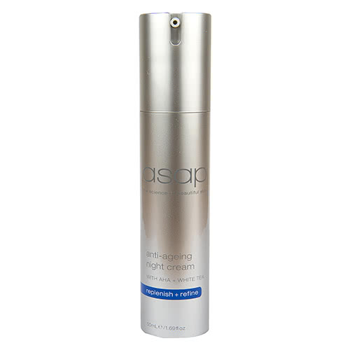 asap anti-ageing night cream 50ml