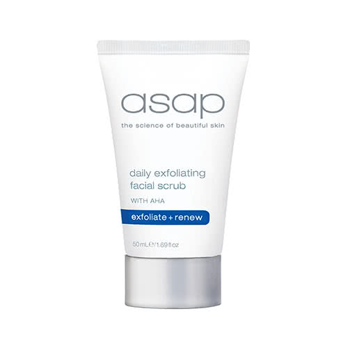 asap daily exfoliating facial scrub 50ml
