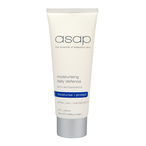 asap moisturising daily defence spf 50+ 100ml