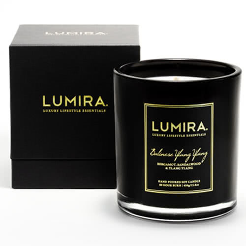 Lumira Glass Candle -  Balinese Ylang Ylang Large