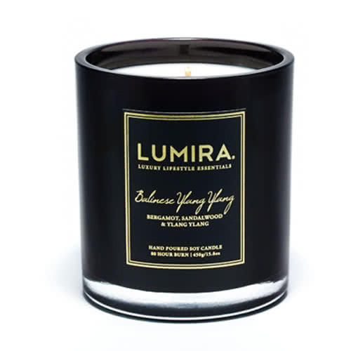 Lumira Glass Candle -  Balinese Ylang Ylang Large