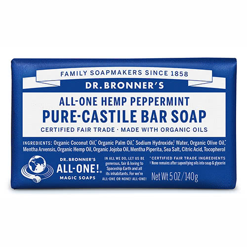 Dr. Bronner's Castile Bar Soap - Peppermint