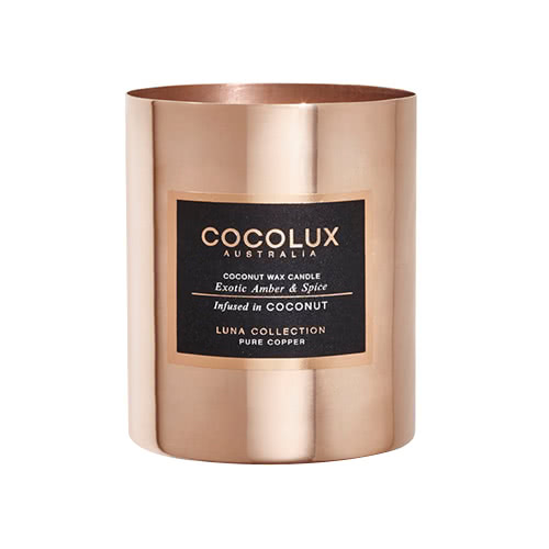 Cocolux Candle Exotic Amber & Spice 350g LARGE