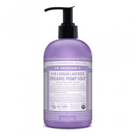 Dr. Bronner's 4-in-1 Sugar Sugar Lavender Organic Pump Soap