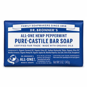 Dr. Bronner's Castile Bar Soap - Peppermint