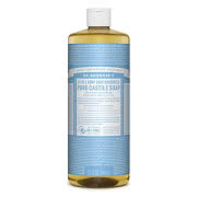 Dr. Bronner's Castile Liquid Soap - Baby Unscented 945mL
