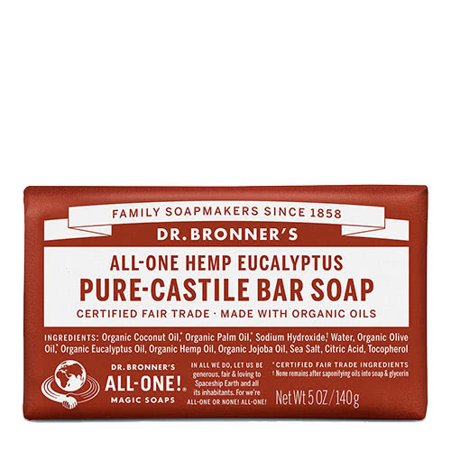 Dr. Bronner's Castile Bar Soap - Eucalyptus