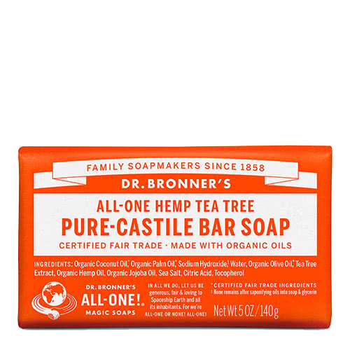 Dr. Bronner's Castile Bar Soap - Tea Tree