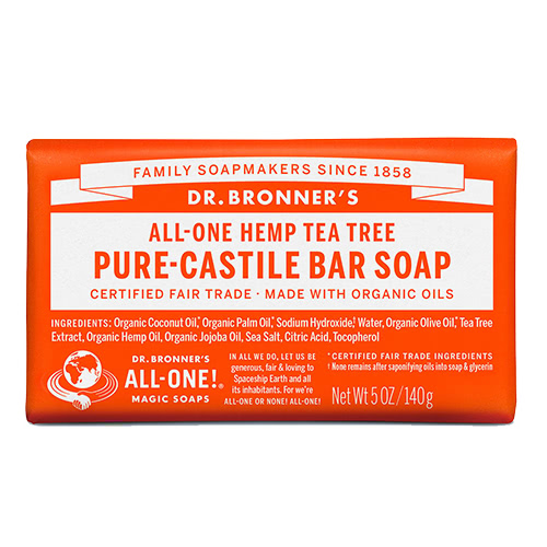 Dr. Bronner's Castile Bar Soap - Tea Tree