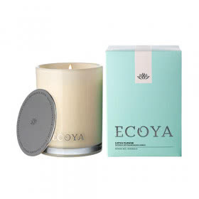 ECOYA Lotus Flower Madison Candle 400g
