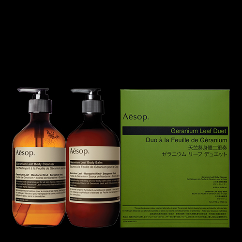 Aesop Geranium Leaf Duet