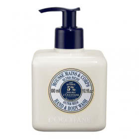 L'Occitane Shea Butter Ultra Rich Hand And Body Wash 300ml