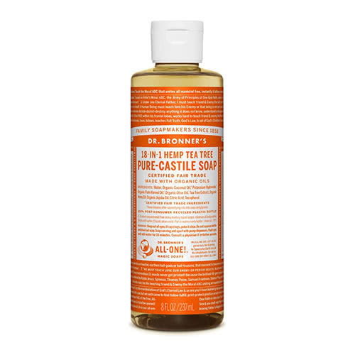 Dr. Bronner's Castile Liquid Soap - Tea Tree 237ml