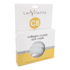 Lonvitalite C8 Collagen Crystal Eye Sheet Masks - 6 Pack