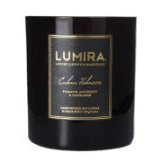 Lumira Glass Candle -  Cuban Tobacco Large