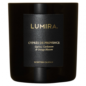 Lumira Glass Candle -  Cypres de Provence