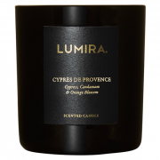 Lumira Glass Candle -  Cypres de Provence