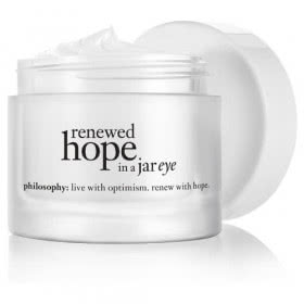 philosophy renewed hope in a jar eye