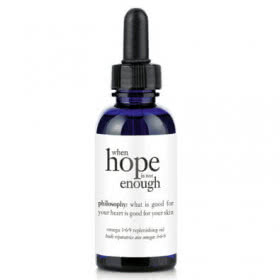 philosophy when hope is not enough omega 3-6-9 replenishing oil