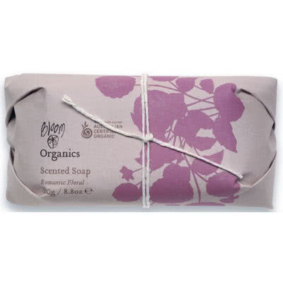Bloom Organics Certified Organic Soap - Romantic Floral