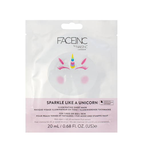 Face Inc Sparkle Like A Unicorn Sheet Mask