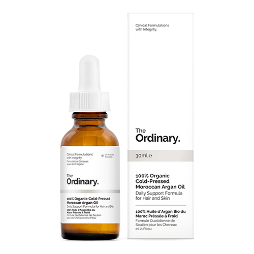 The Ordinary 100% Organic Cold-Pressed Moroccan Argan Oil 
