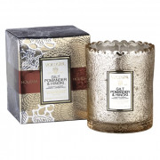 Voluspa Scalloped Candle - Gilt Pomander & Hinoki